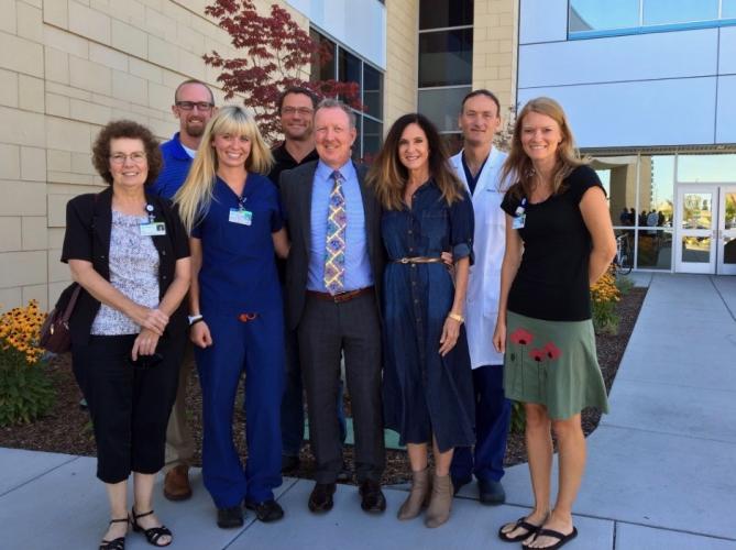 Dr Ganz, Dr Bowen & Critical Care Team who Saved my Life August 2011 - 5 Year Anniversary, CDA Press Article, Kootenai Health Hospital 8/16