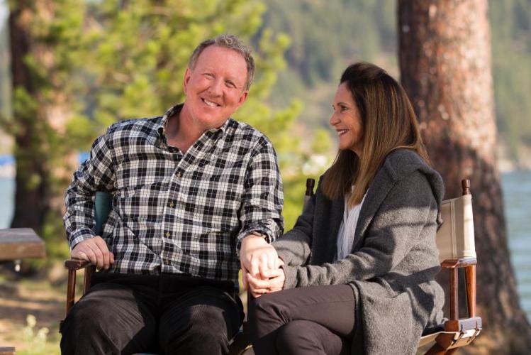 Greg & Laura Filming of Kootenai Health Foundation Festival of Trees Promotional Video Coeur d'Alene 9/16